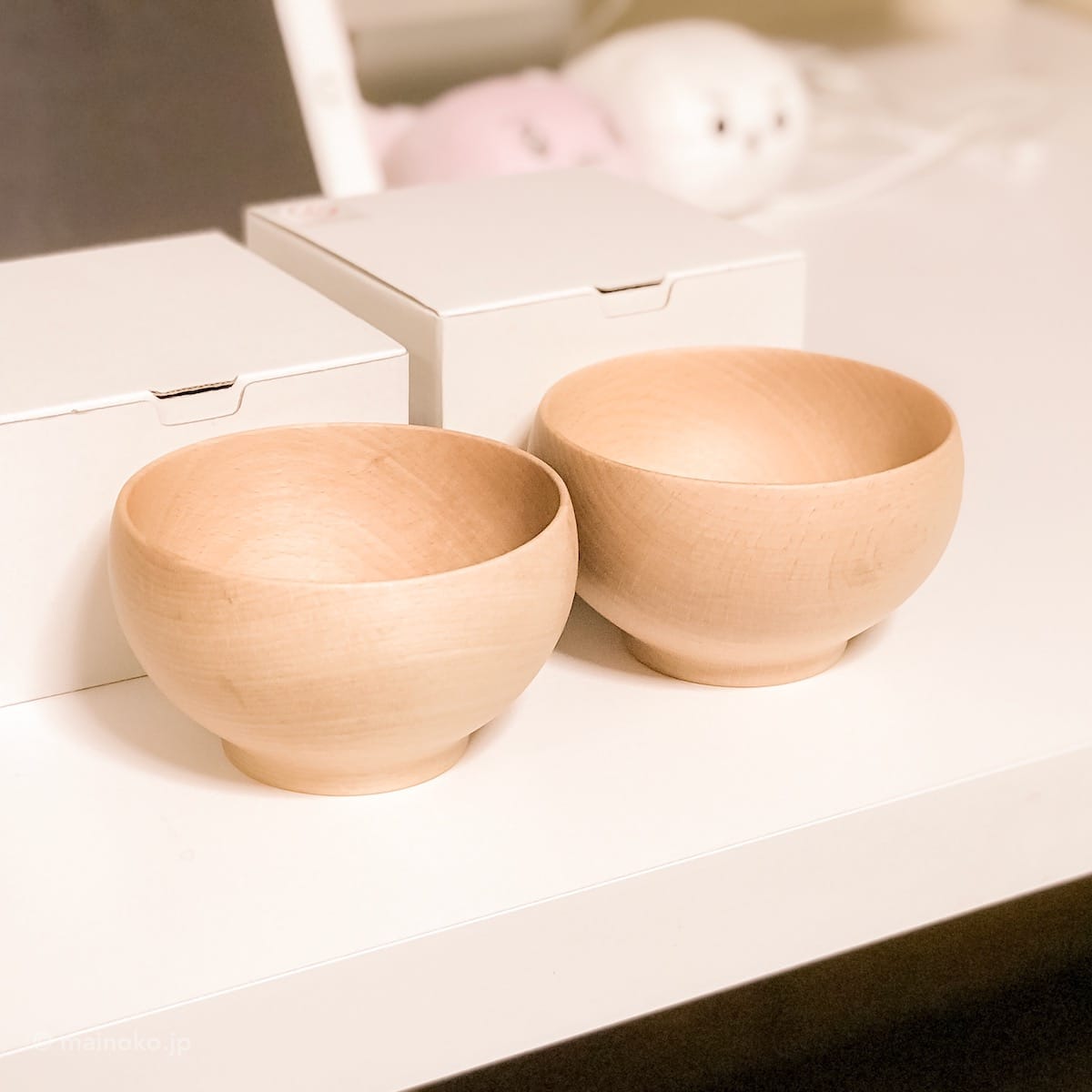 茶碗 薗部産業 めいぼく椀 中 ぶな