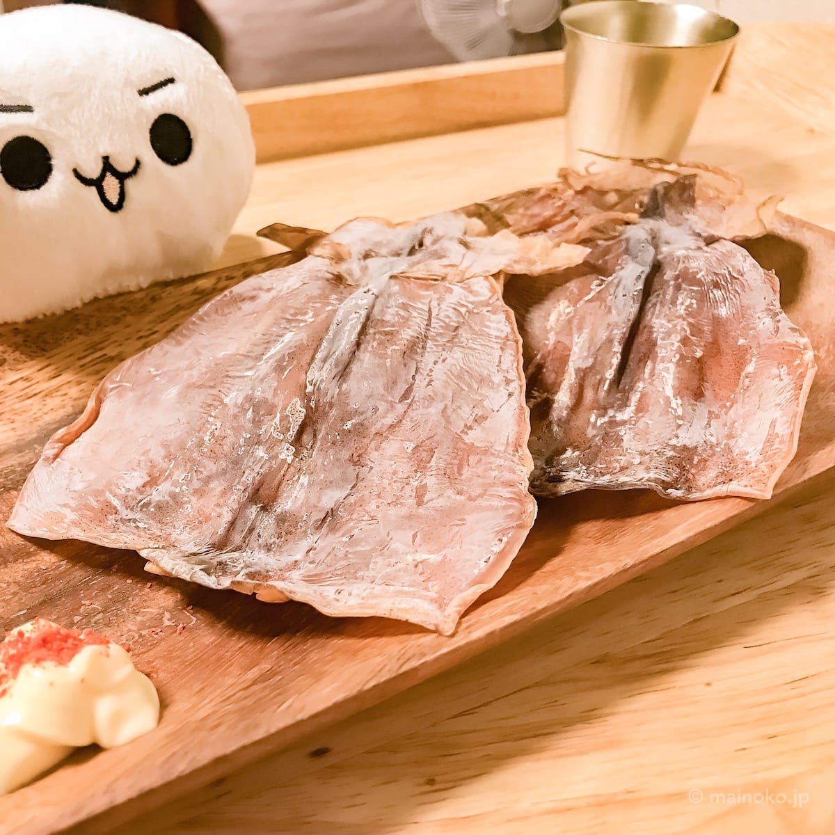 つまみ 北海道産無添加朝獲り.するめ160g.ゲソ付き・生イカ原料のみ使用(目安8~5枚入り)
