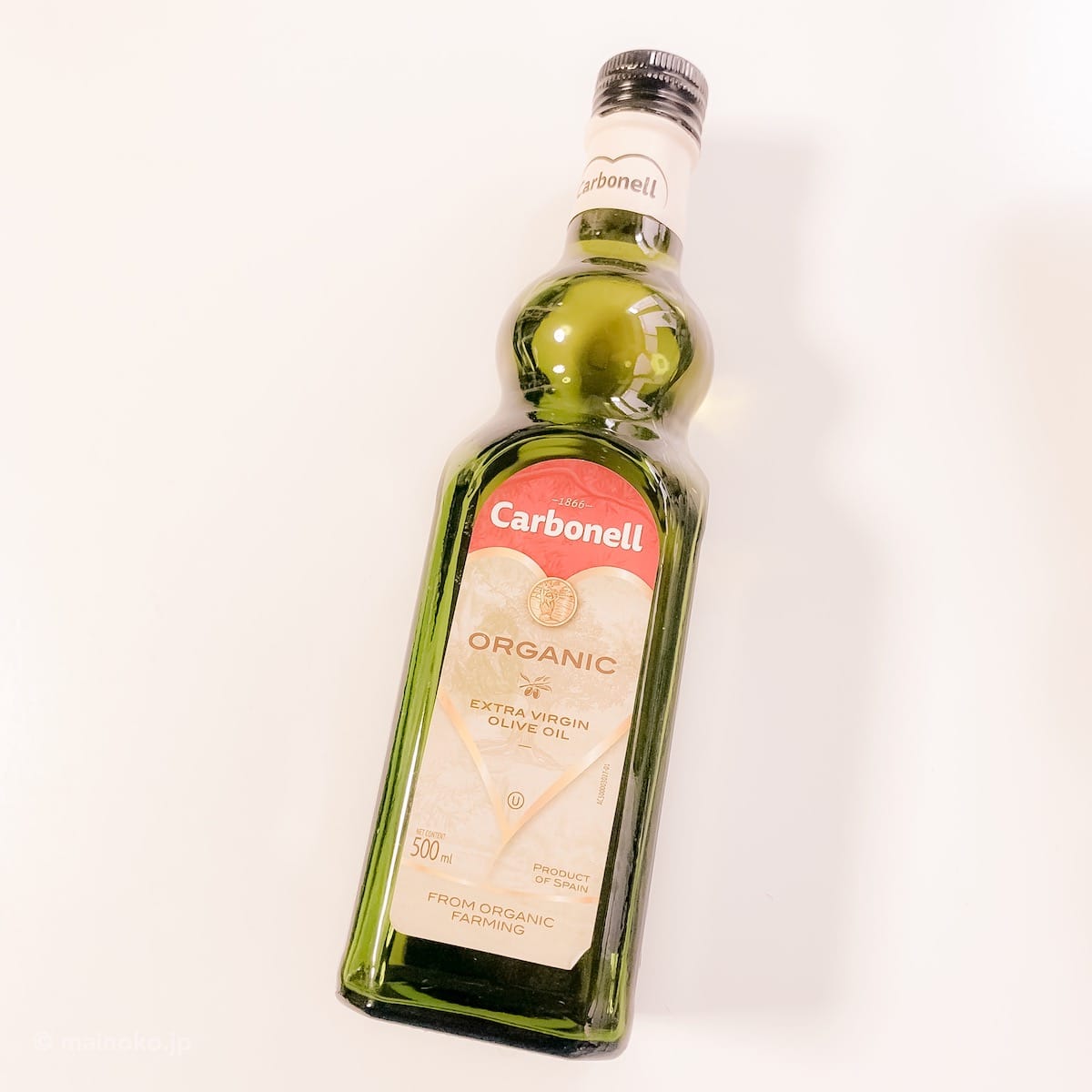 オリーブオイル カルボネール オーガニックエクストラバージンオリーブオイル(500mL/458g)
